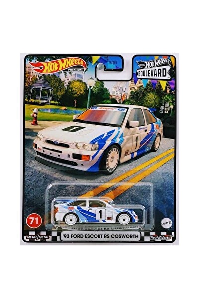 Hot Wheels Boulevard 93 Ford Escort RS Cosworth Oyuncak Araç GJT68-HKF17