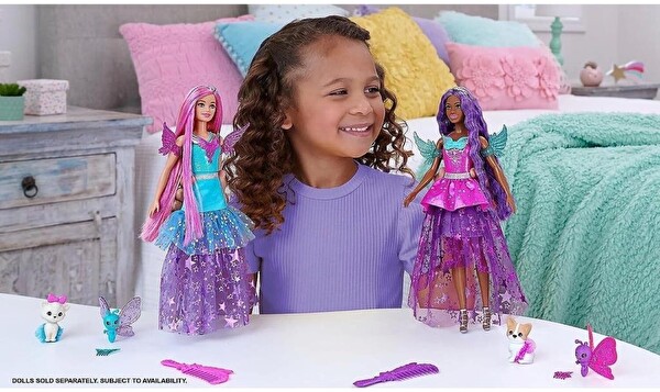 Barbie A Touch Of Magic Esmer Bebek HLC31-HLC33