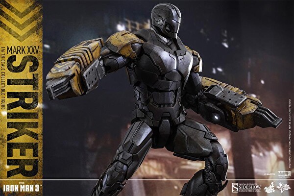 Hot Toys Iron Man Mark XXV Striker Sixth Scale Figür Oyuncak