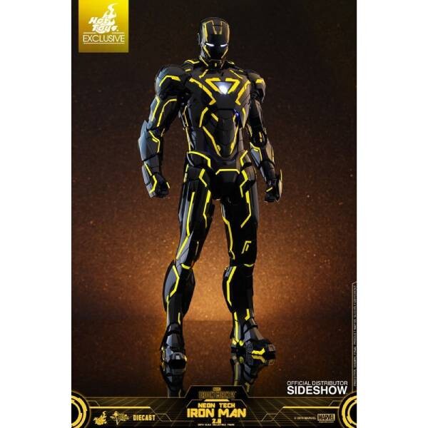 MMS523D29 ホットトイズ アイアンマン・マーク６　ネオンテックイエロー版 ムービー・マスターピース DIECAST】『アイアンマン2』1／6