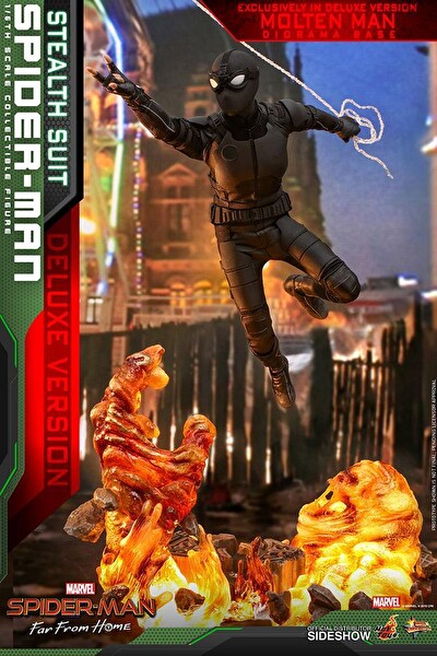 Hot Toys Spider-Man Stealth Suit Deluxe Version Sixth Scale Figür Oyuncak MMS541 904858