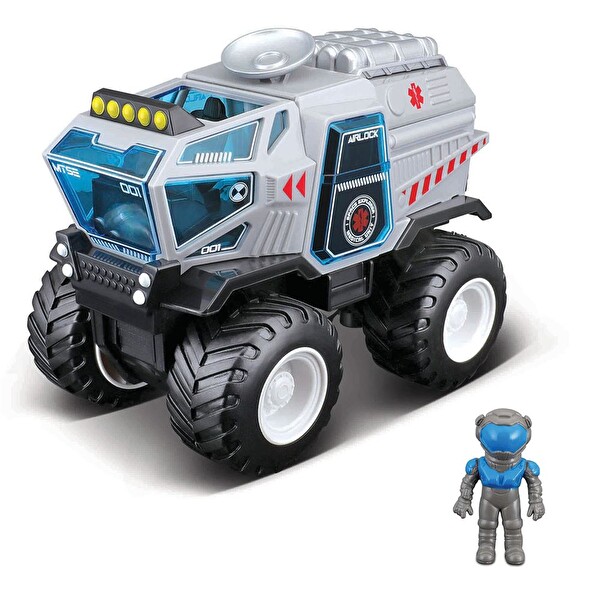 Maisto Space Explorers 4x4 Rover Mavi Uzay Aracı ve Figür Oyuncak