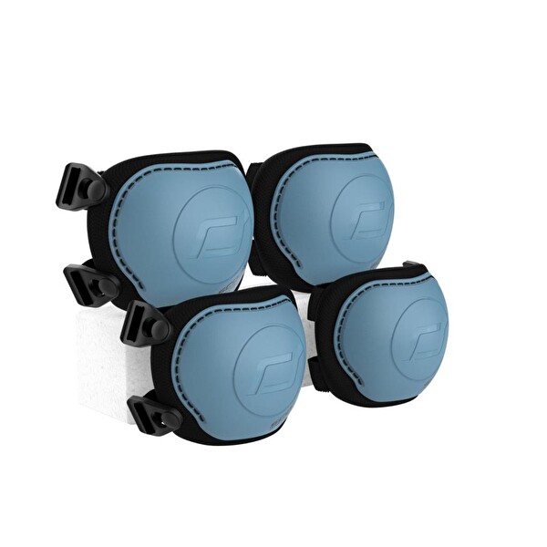 Scoot and Ride S-M Petrol Mavisi Dizlik ve Dirseklik Scooter Koruyucu Set 230926-00025