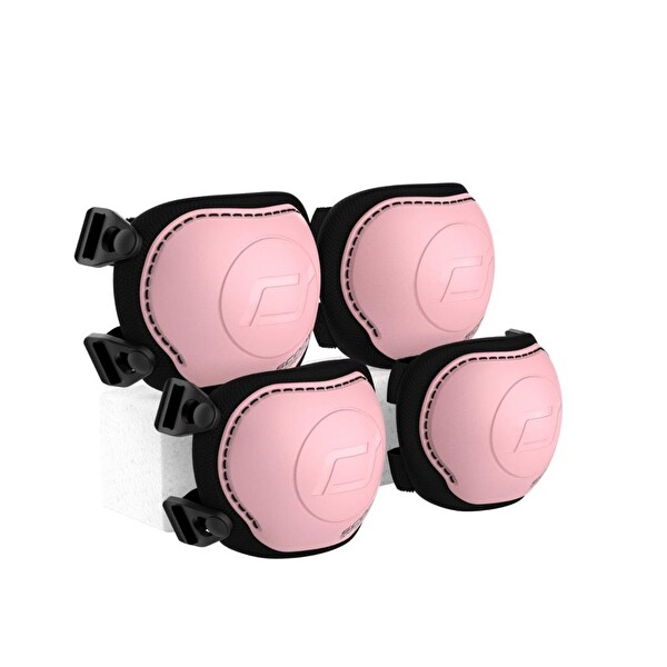 Scoot and Ride XXS-S Pembe Dizlik ve Dirseklik Scooter Koruyucu Set 230925-00016