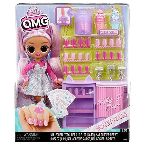 L.O.L. Surprise Sweet Nails OMG Kitty K Kafe 503859