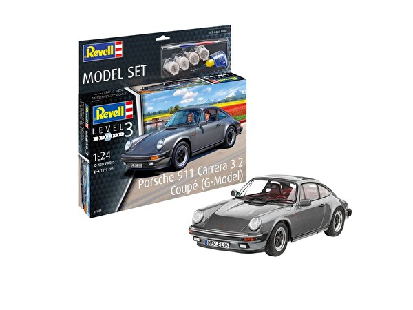 Revell Model Set 1:24 Porsche 911 3.2 Coupe Oyuncak Araba 67688