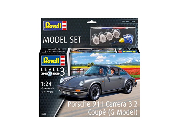 Revell Model Set 1:24 Porsche 911 3.2 Coupe Oyuncak Araba 67688