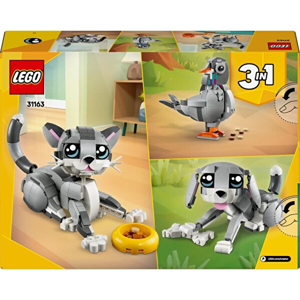 LEGO Creator 3’ü 1 Arada Oyunbaz Kedi 31163