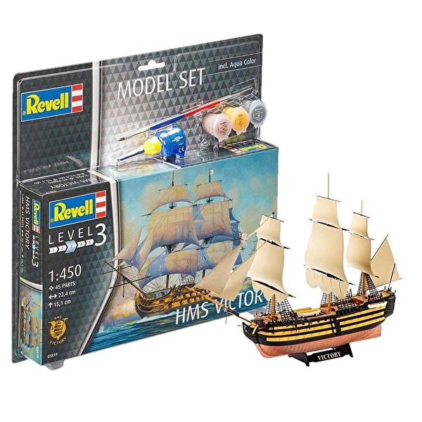 Revell Model Set 1:450 HMS Victory Gemi Maket 65819