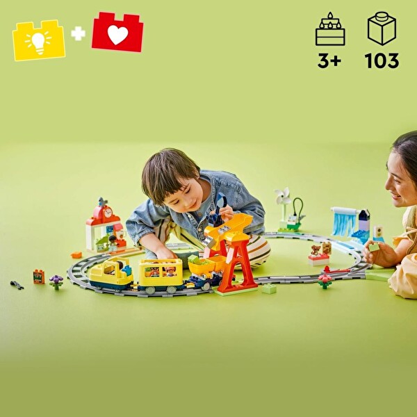 LEGO DUPLO Kasabası Büyük İnteraktif Mahalle Treni 10428