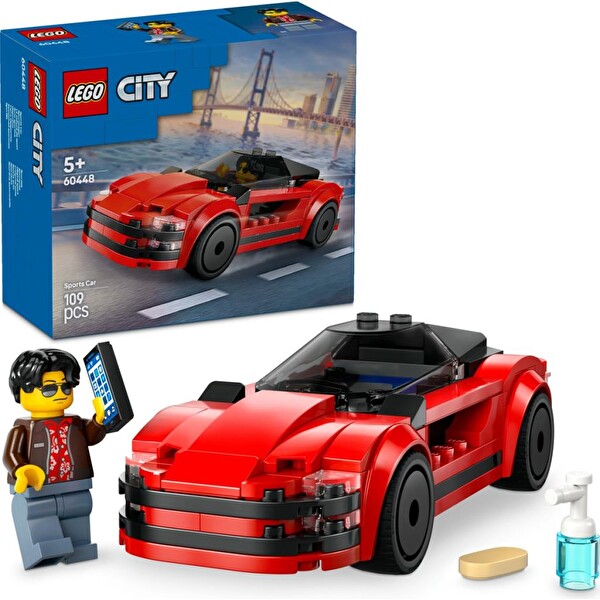 LEGO City Kırmızı Spor Araba 60448