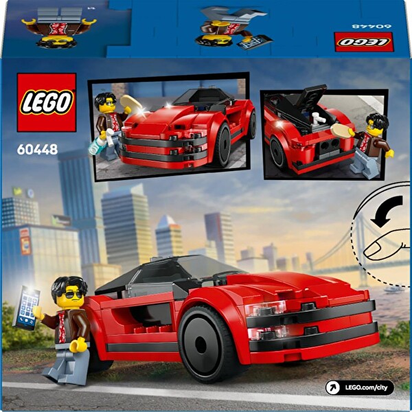 LEGO City Kırmızı Spor Araba 60448