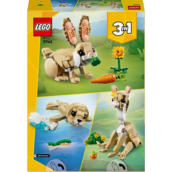 LEGO Creator 3’ü 1 Arada Sevimli Tavşan 31162