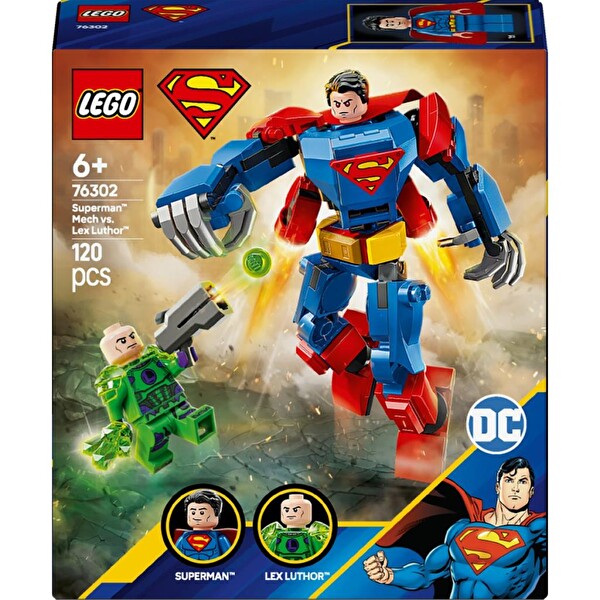 LEGO DC Superman Robotu Lex Luthor’a Karşı 76302