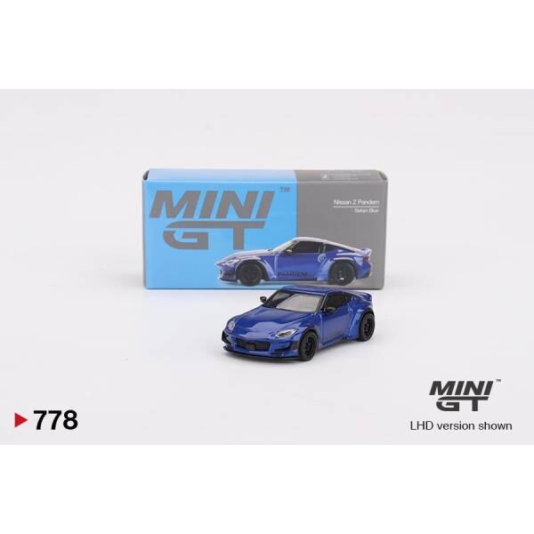 Mini GT Nissan Z Pandem Seiran Blue Oyuncak Araba 778