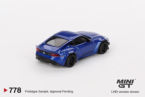 Mini GT Nissan Z Pandem Seiran Blue Oyuncak Araba 778