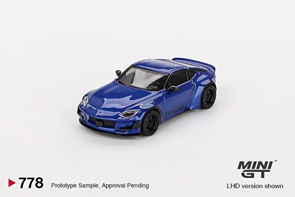 Mini GT Nissan Z Pandem Seiran Blue Oyuncak Araba 778