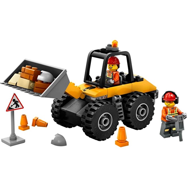 LEGO Sarı Tekerlekli İnşaat Yükleyicisi 60450