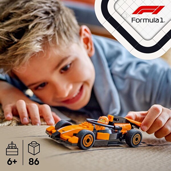 LEGO City McLaren Yarış Arabalı F1 Sürücüsü 60442