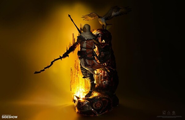 Sideshow Collectibles Pure Arts Animus Bayek Statue Assasins Creed Figür Oyuncak