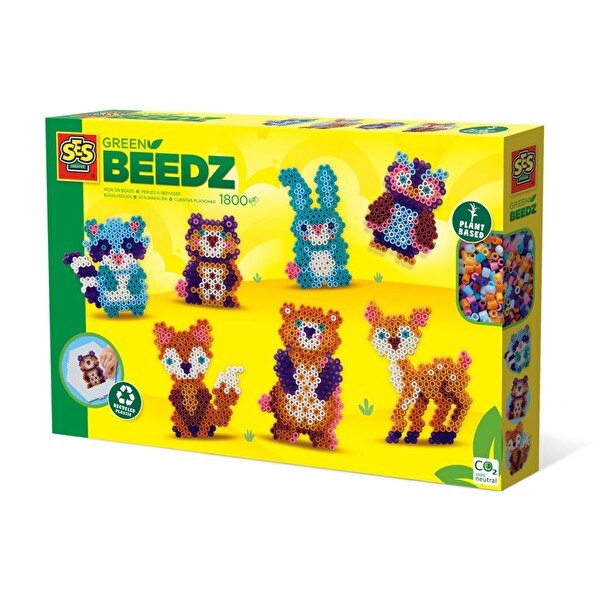 Green Beedz Green Beedz - Eko Ütü Boncukları Orman Hayvanları