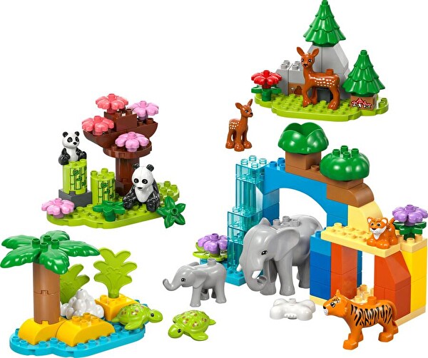 LEGO Duplo 3’ü 1 Arada Vahşi Hayvan Aileleri 10446