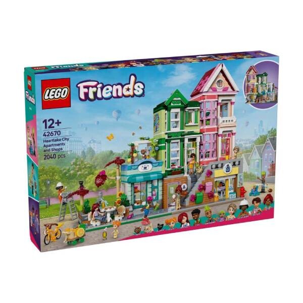 LEGO Friends Heartlake City Daireleri ve Mağazaları 42670
