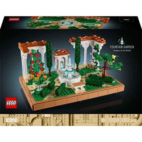 LEGO Icons Fıskiyeli Bahçe 10359