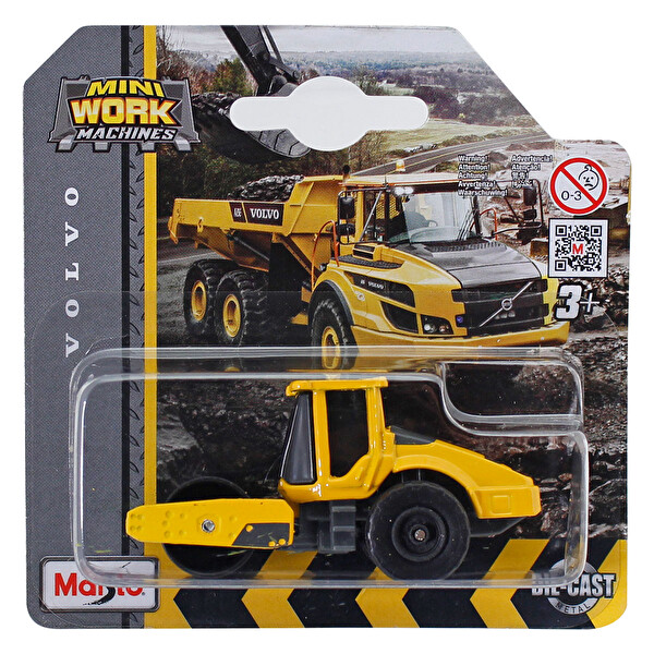 Maisto Volvo 7.5 CM Araçlar - Silindir