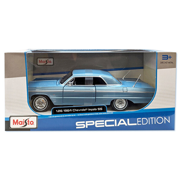Maisto 1964 Chevrolet Impala SS Model Araba 32908