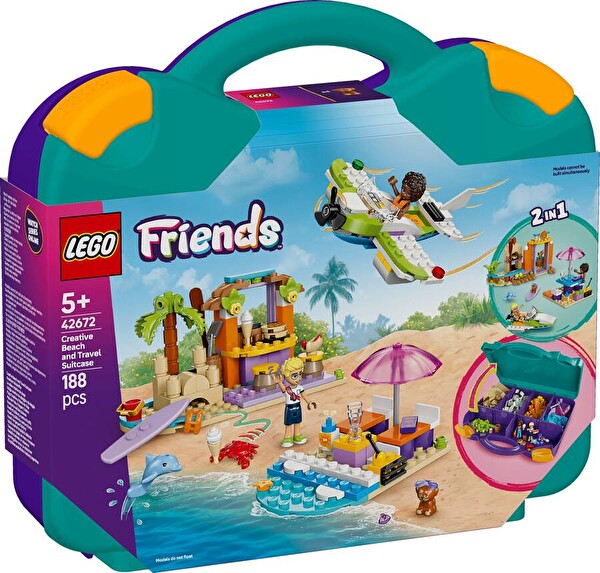LEGO Friends Yaratıcı Plaj ve Seyahat Bavulu 42672