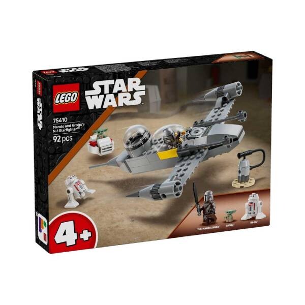 LEGO Star Wars Mando and Grogu's N-1 Starfighter 75410