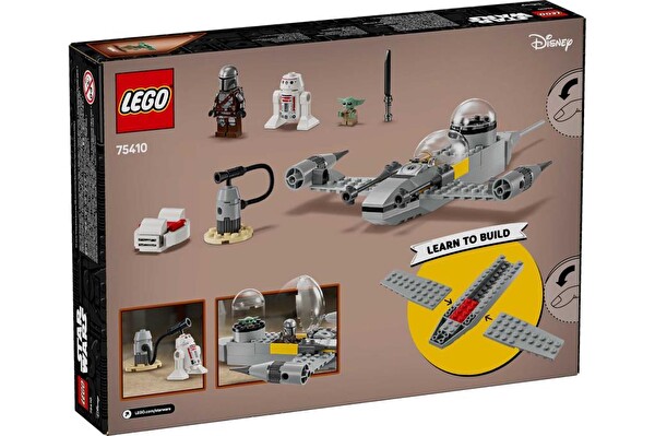 LEGO Star Wars Mando and Grogu's N-1 Starfighter 75410