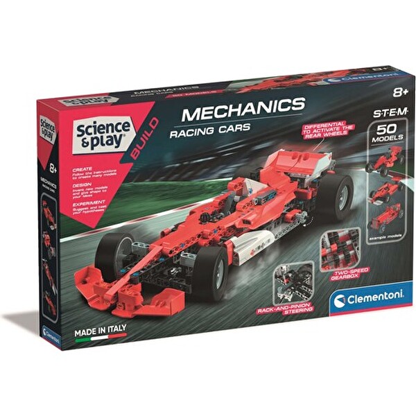 Clementoni Mekanik Laboratuvarı Yarış Arabaları Formula 1 80132TR