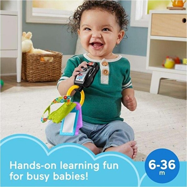 Fisher Price Eğlen ve Öğren Eğlenceli Aktivite Anahtarı HWY40