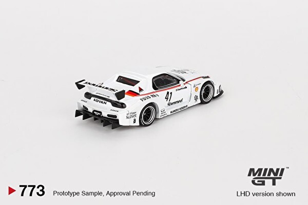 Mini GT Mazda RX-7 LB-Super Silhouette 41 Numero Reserve Oyuncak Araba 773