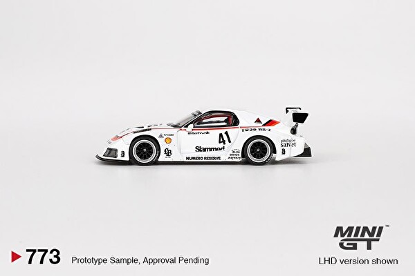Mini GT Mazda RX-7 LB-Super Silhouette 41 Numero Reserve Oyuncak Araba 773