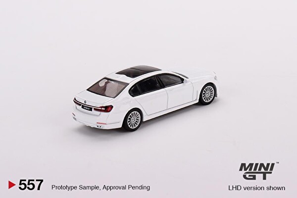 Mini GT BMW Alpina B7 xDrive Alpine White LHD Oyuncak Araba 557