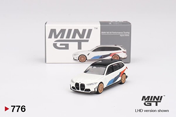 Mini GT BMW M3 M Performance Touring Alpine White Oyuncak Araba 776
