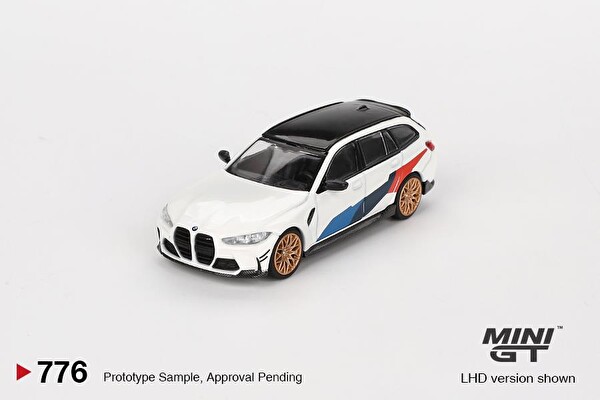 Mini GT BMW M3 M Performance Touring Alpine White Oyuncak Araba 776