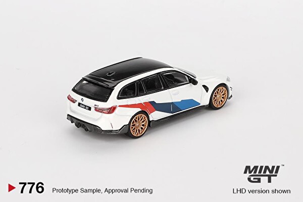 Mini GT BMW M3 M Performance Touring Alpine White Oyuncak Araba 776