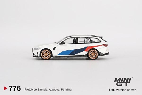 Mini GT BMW M3 M Performance Touring Alpine White Oyuncak Araba 776
