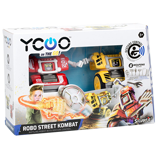Robo Street Kombat İkili Hareket Kontrollü Dövüş Robotları