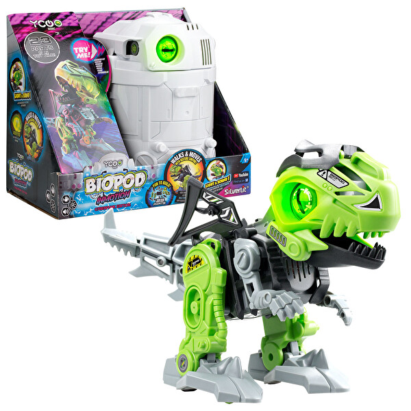 Silverlit Biopod Inmotion Cyberpunk Hareketli Dinozor Robot Figür Oyuncak