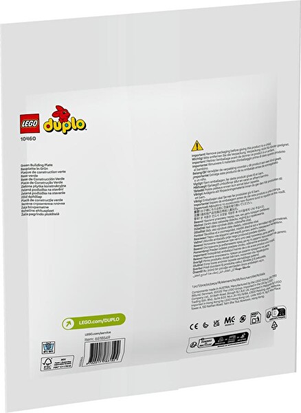 LEGO DUPLO Yeşil Zemin Yapım Plakası 10460
