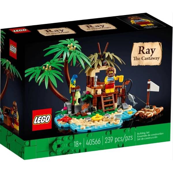 LEGO ideas Ray the Castaway 40566