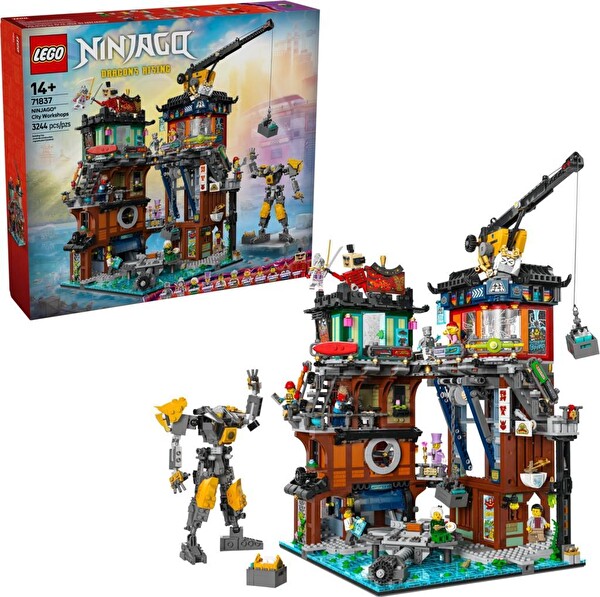 LEGO NINJAGO Şehri Atölyeleri 71837