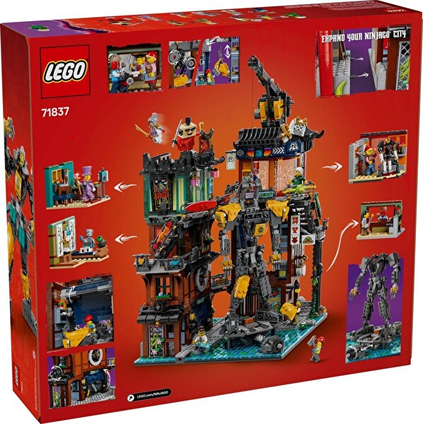 LEGO NINJAGO Şehri Atölyeleri 71837