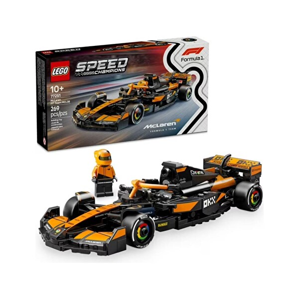 LEGO Speed Champions Mclaren F1 Team MCL38 Yarış Arabası 77251