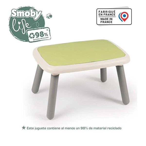 Smoby Pastel Beyaz ve Yeşil Çocuk Masası 880408
